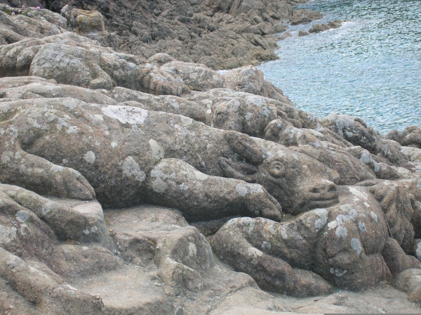 Les rochers sculptés - liegende Kuh